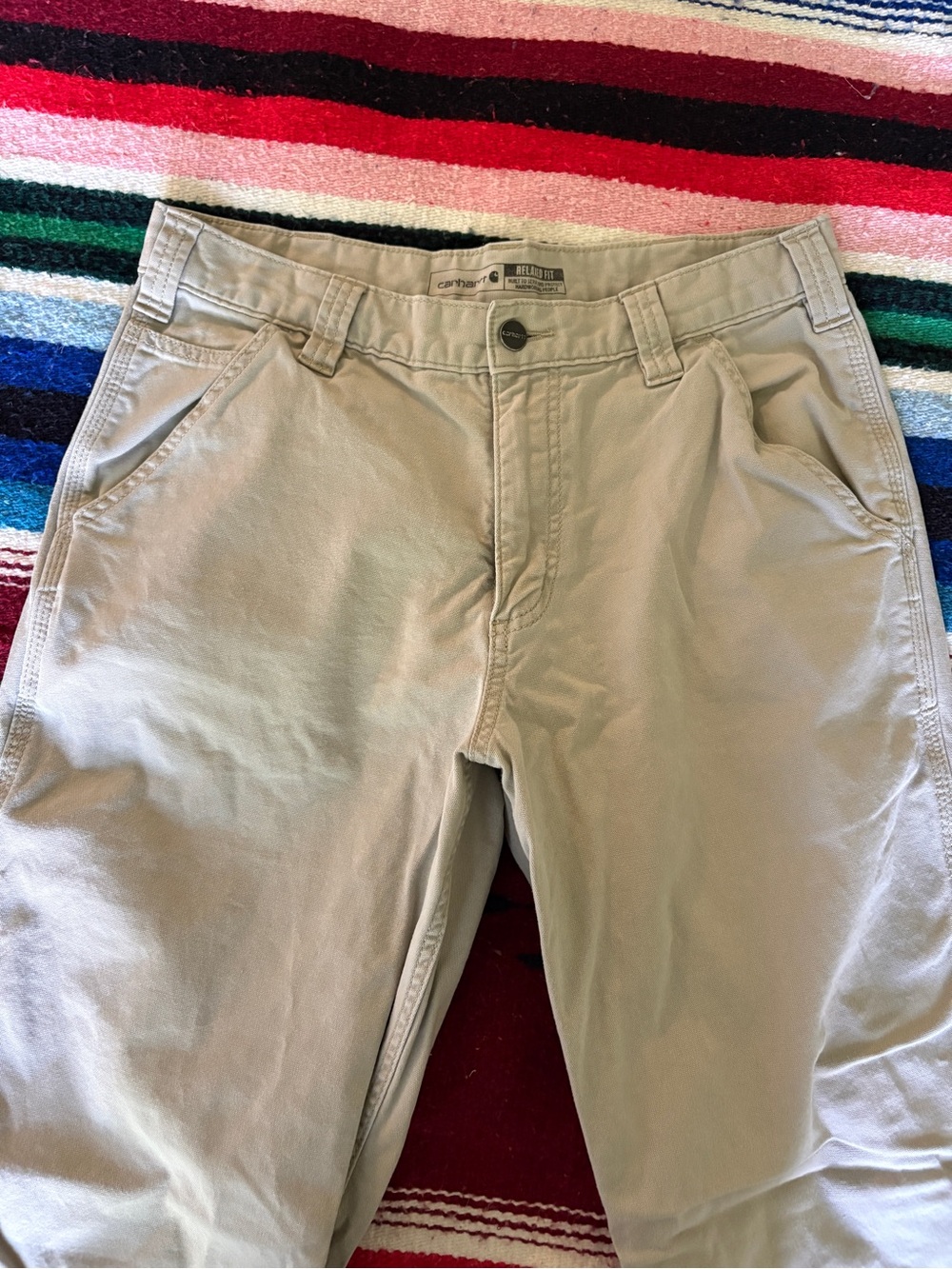 Carhartt Men's Tan Chino Work Pants